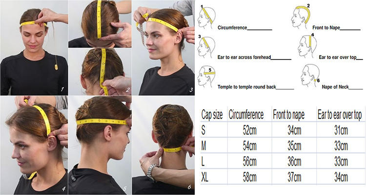 How To Measure Kosher Wig Cap Size?