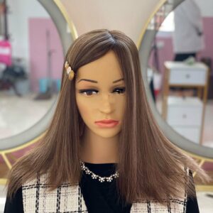 Wholesale Brazilian Virgin Hair Silk Top Hair Toppers With 4X4 Silk Base